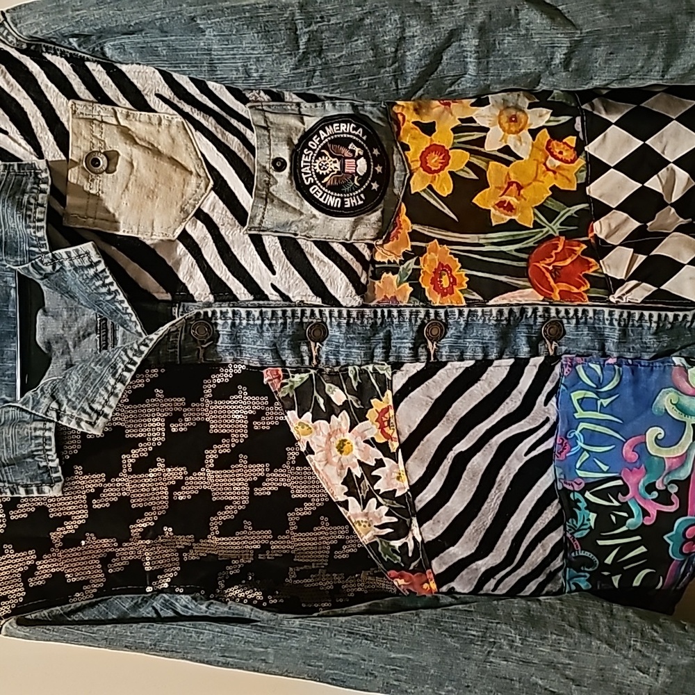 Vintage Patchwork Jacket - image 2